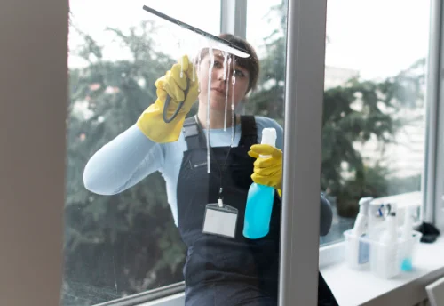 Nettoyage de vitres intérieures et extérieures à Pliboux
